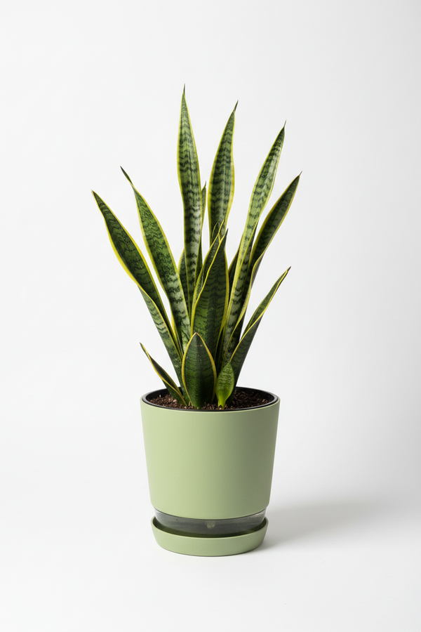 Greeneify Snake Plant with self watering pot