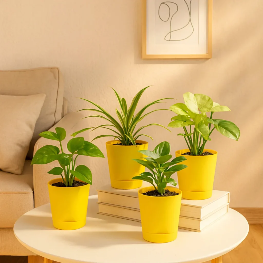 Self-Watering Pots 4''(Set of 4)
